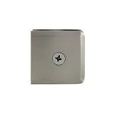 CBCU4 Fixed Panel Beveled, Wall / Ceiling Mount Heavy Duty Glass U Clamp — CBCU4