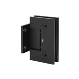 CGEN574, 5 Degree Pre-Set, Wall Mount Short Back Plate Hinge for Frameless Shower Door — CGEN574
