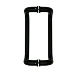 CM2174, Solid Aluminum OFFSET Back to Back Pull Handles. — CM2174-10X10 — 10" — Dark Bronze