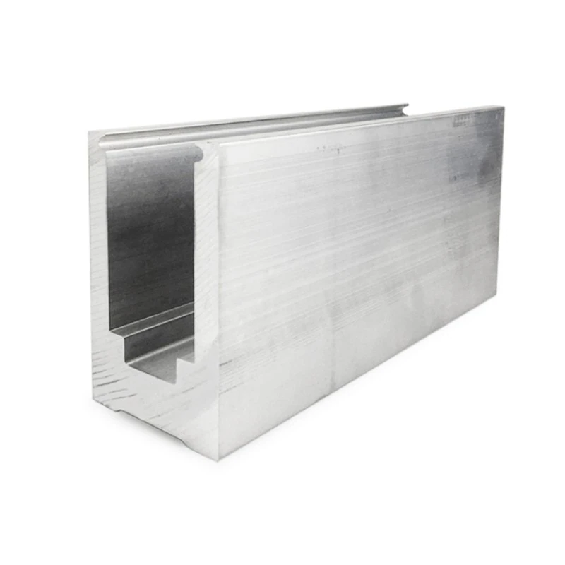 CCRL8BS, Solid Aluminium Base shoe For 1/2" -9/16" thickness glass — CCRL8BS — 120