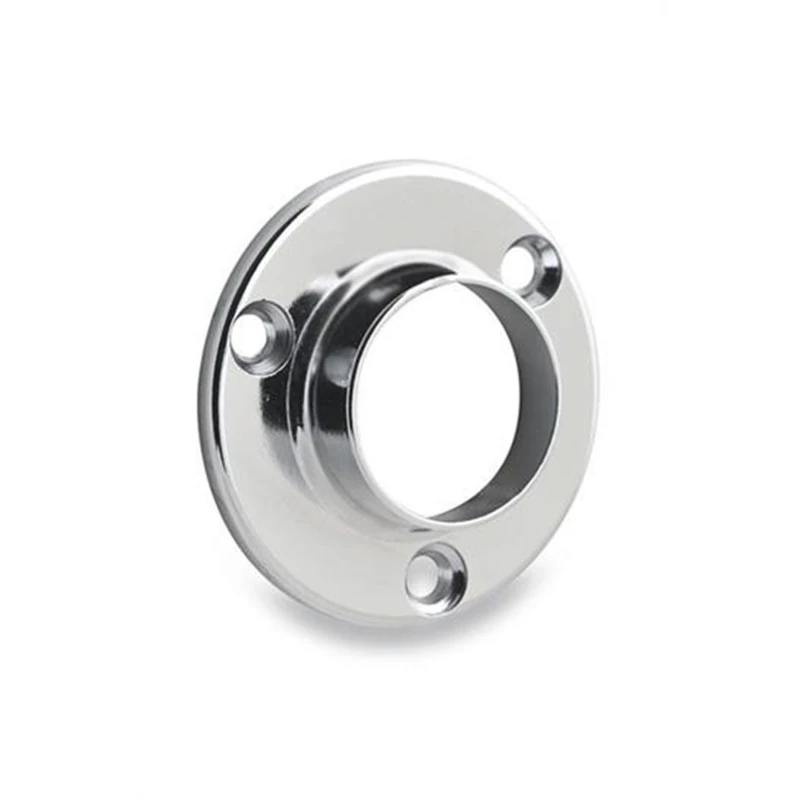 CFG-D424, Flange for Ø 1-5/8" & Ø1-3/4" slot tube — CFG-D424 — Polished Stainless Steel