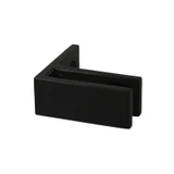 CGTW90, 90 Degree Corner Railing Clamp, Glass to Wall — CGTW90 — Matte Black