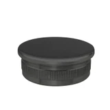 CEC-424, Flat End Cap for Ø 1 3/4" diameter Round Handrail Tube — CEC-424 — Matte Black