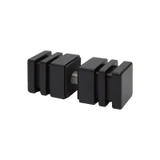 CSDK160, Square Back to Back Knob for 1/4"~1/2" Glass — CSDK160MB