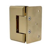 CP1N344, Adjustable Wall Mount Offset Back Plate Hinge for frameless Shower Door — CP1N344
