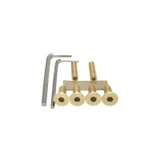 CEL180, Heavy Duty Adjustable Glass-to-Glass 180° with Cover Plate Hinge, For 3/8"~1/2" Glass — CEL180SB