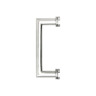CMT, Round Tubing Mitered Corner Singled-Sided Pull Handle — CMT6