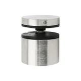 CSO2112, 2" Ø Diameter Round Standoff for Glass Railing with 1-1/2" Projection, Stainless steel 316 — CSO2112-SSS — Brushed Stainless Steel