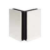 CSB290G, 90° Glass-to-Glass heavy Duty Bracket, WITH COVER — CSB290GPN