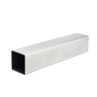 CST4040-19FT, Square Handrail Tube 19ft Length, 1-1/2" x 1-1/2" x 1/16", SS316 Tube — CST4040-19FT — Polished Stainless