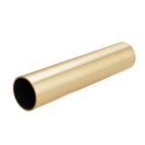 CRT424-19FT, Round Handrail Tube 19ft Length, Ø 1 3/4" x 1/16", SS316 Tube — CRT424-19FT — Brushed Gold