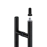 CLLP, Locking Ladder Pull, 304 tube in 1/16" thickness — CLLP48 — Matte Black — 48"
