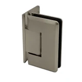 CP1N344, Adjustable Wall Mount Offset Back Plate Hinge for frameless Shower Door — CP1N344
