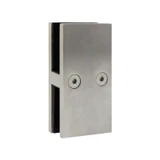 CGTGS180, 180° Railing Glass to Glass Clamp — CGTGS180-SSS — Brushed Stainless Steel