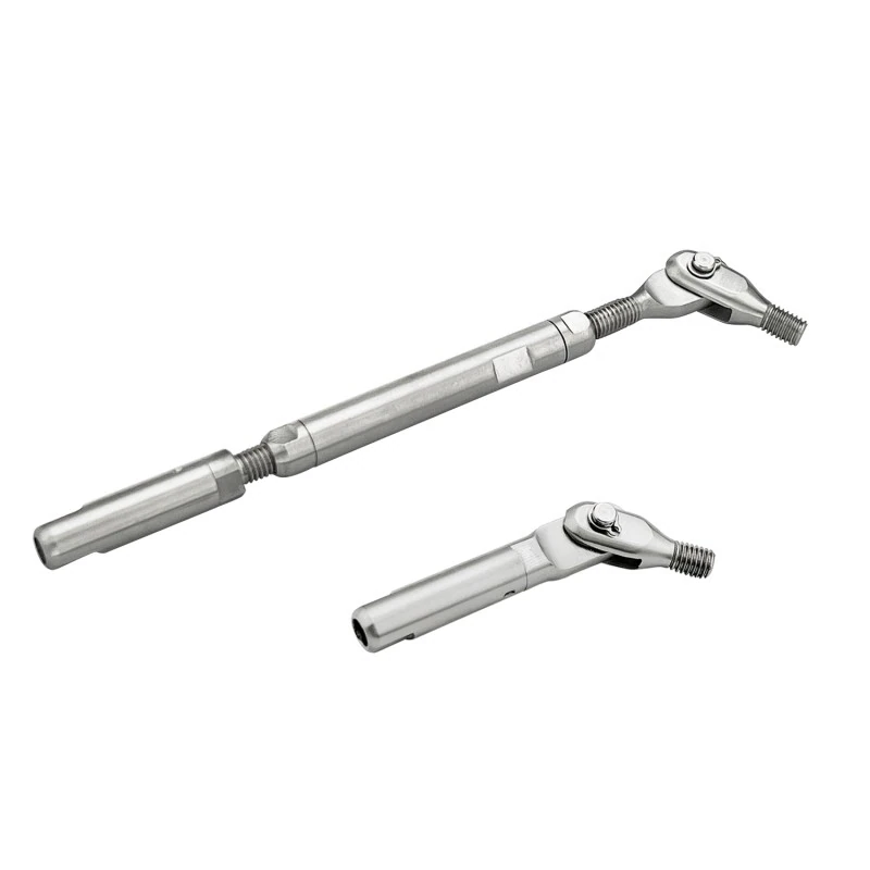 CCAT18-SSS, Adjustable Cable Railing Stainless Steel 316 Tensioner & Terminal Press And Latch