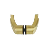 CLPOF， Offset Mount Mid-Post for Ladder Pulls (1 Set) — CLPOF — Brushed Gold