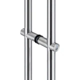 CLLP, Locking Ladder Pull, 304 tube in 1/16" thickness — CLLP84 — Brushed Stainless Steel — 84"