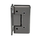 CC0L337, Adjustable Wall Mount 'H' Back Plate Hinge for Frameless Shower Door — CC0L337