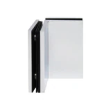 CSB290G, 90° Glass-to-Glass heavy Duty Bracket, WITH COVER — CSB290GCH