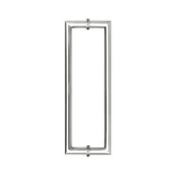 CMT, Round Tubing Mitered Corner Back to Back Pull Handle — CMT24X24