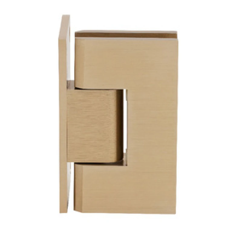 V1E044BBRZ,CRL Brushed Bronze Vienna 044 Series Wall Mount Offset Back Plate Hinge — V1E044BBRZ