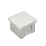 CEC-4040, Square End Cap for 1-1/2" x 1-1/2" Square Handrail Tube — CEC-4040 — Polished Stainless Steel