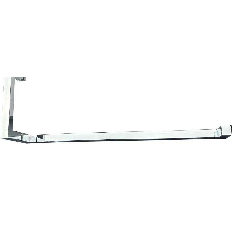 CSQ6X18,Square Tubing 6" Pull Handle with 18" Towel Bar, Pull handle Towel Bar Combination Sets — CSQ6X18