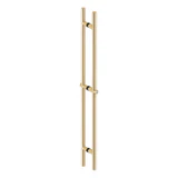 CLLP, Locking Ladder Pull, 304 tube in 1/16" thickness — CLLP84 — Brushed Gold — 84"