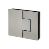 CEL180, Heavy Duty Adjustable Glass-to-Glass 180° with Cover Plate Hinge, For 3/8"~1/2" Glass — CEL180BN