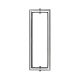 CMT, Round Tubing Mitered Corner Back to Back Pull Handle — CMT24X24