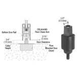CRL9050S, CRL "Mab" Square Tapered Aluminum Spindle — CRL9050S18 — 3/4"