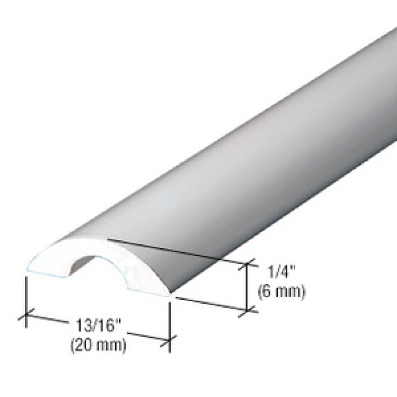 SDT980,CRL Frameless Shower Door Half-Round Threshold — SDT980