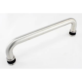CM16512, Singled Side, Ø 1"X 12"(CTC), Solid Aluminum Straight Pull Handles. Clear Anodized — CM16512-AL — Clear Anodized