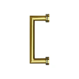 CMT, Round Tubing Mitered Corner Singled-Sided Pull Handle — CMT6