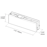 CUP-002, Top Door Patch Fitting — CUP-002 — Aluminum