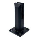 CSDMS188S, Square Spigot for Stair, Size: 2" x 7-7/16" Height ,Duplex 2205 — CSDMS188SL — Matte Black — Left Side
