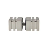 CSDK160, Square Back to Back Knob for 1/4"~1/2" Glass — CSDK160BN