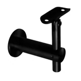 CHBR735, Adjustable Wall Mount Fixed Handrail Bracket For Round Tube — CHBR735 — Matte Black