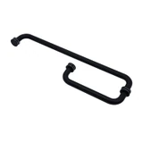 CBM8X18, Tubular 8" Pull Handle with 18" Towel Bar, Pull handle Towel Bar Combination Sets — CBM8X18