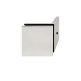 CSB90W, 90° Glass-to-Wall, Fixed Panel Square Clamp with Large Leg, WITH COVER — CSB90WPN