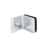 CBGC039 Fixed Panel Beveled, Wall / Ceiling Mount Clamp With Leg — CBGC039
