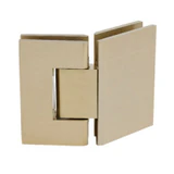 GEN045BBRZ,CRL Brushed Bronze Geneva 045 Series 135 Degree Glass-to-Glass Hinge