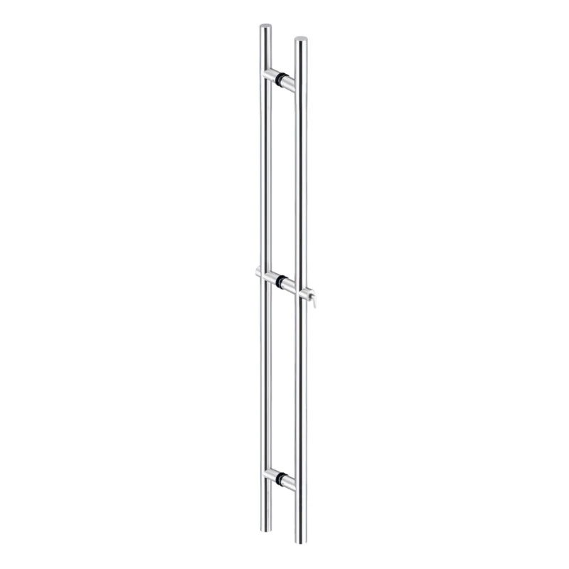CLLPA84, 84" Locking Ladder Pull, 316 Stainless Steel Tube in 1/16" Thickness — CLLPA84 — Polished Stainless Steel
