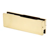 AMR201,CRL Top or Bottom Patch Fitting - Less Insert — AMR201BR — Polished Brass
