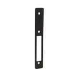 FL2114, FHC Left Hand Beveled Faceplate For FL2110 Series Long Throw Deadlocks — FL2114 — Dark Aluminum