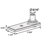 C1NT403, Adjust Pivot — C1NT403 — Polished Stainless Steel