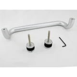 CM17410, Ø 1 X 10"(CTC), Solid Aluminum Singled-Side Offset Pull Handles
