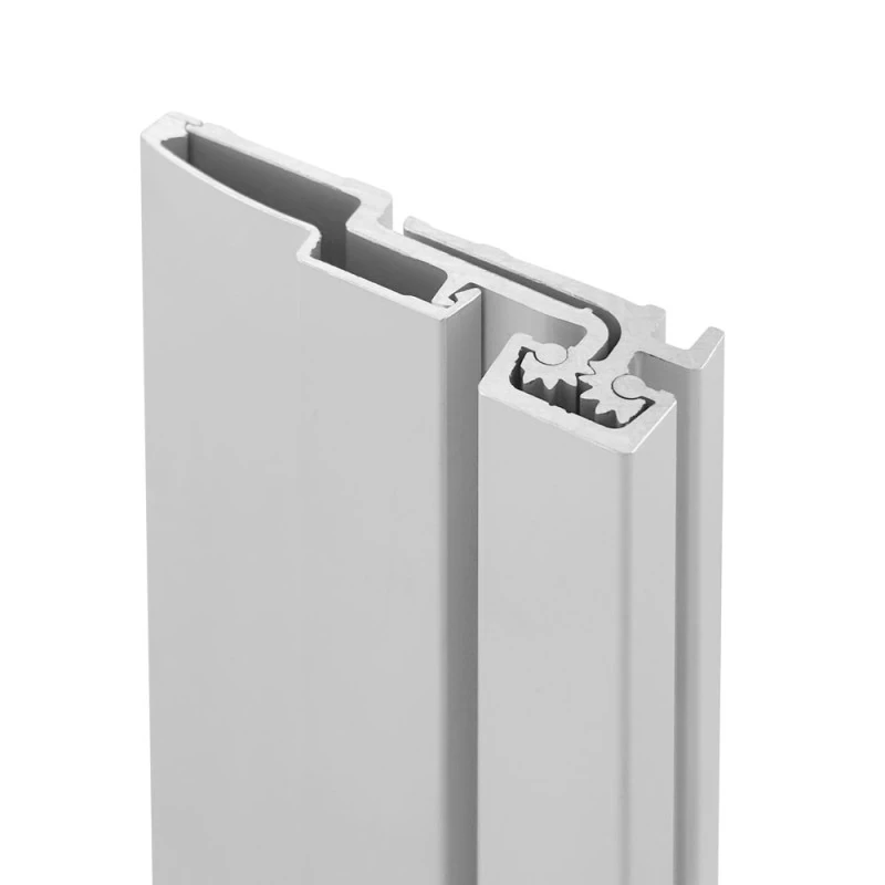 295AL, Half Surface Continuous Geared Hinge Standard Duty, 95" Clear Anodized — 295AL