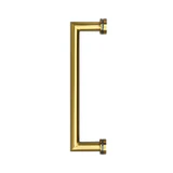 CMT, Round Tubing Mitered Corner Singled-Sided Pull Handle — CMT12