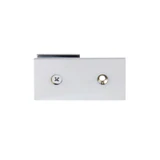 CSGC182, 180° Degree, 'Y' Inline Square Corner Glass Clamp — CSGC182